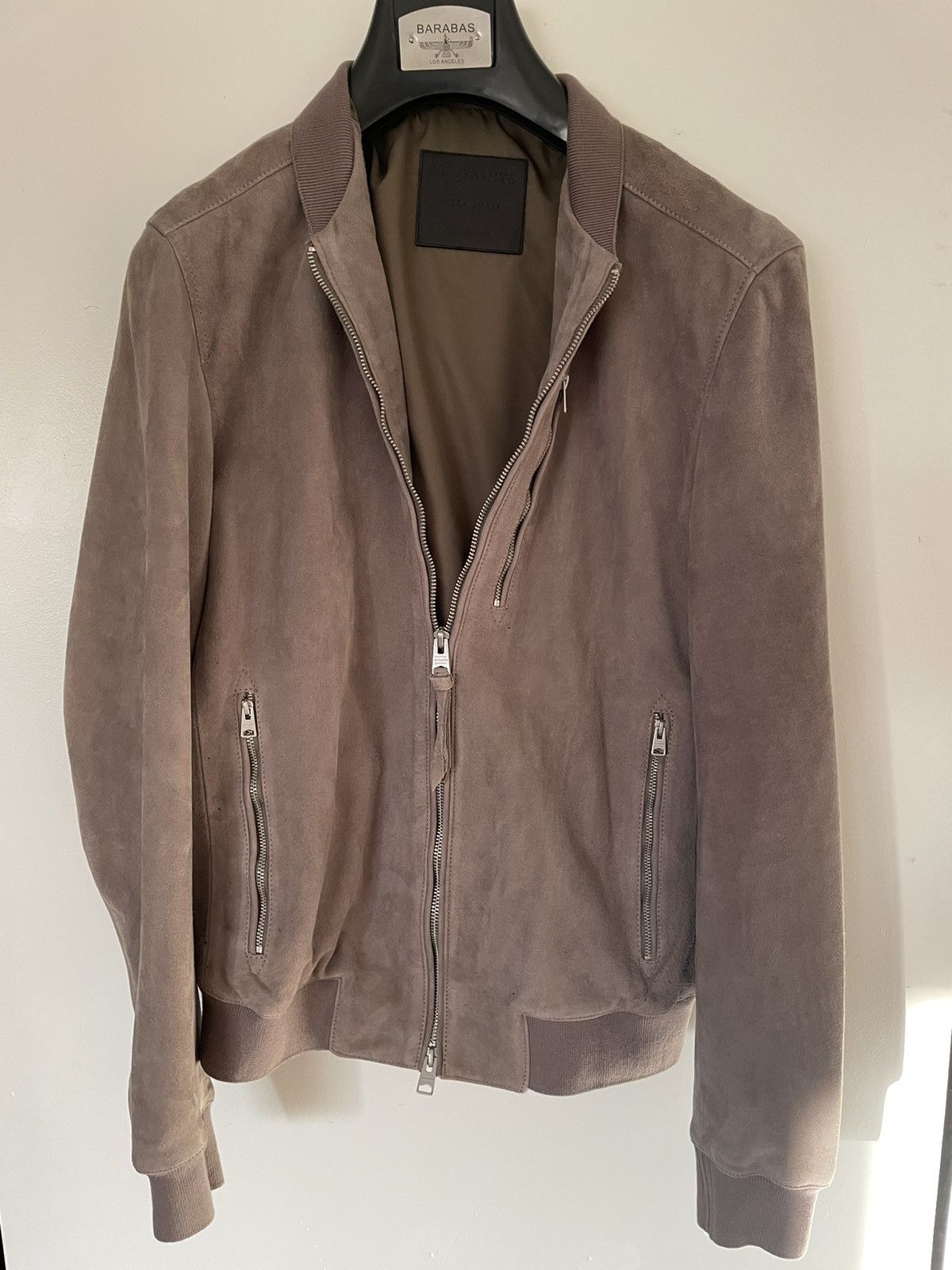 Allsaints Allsaints Suede Jacket Size US XS / EU 42 / 0 - 4 Thumbnail