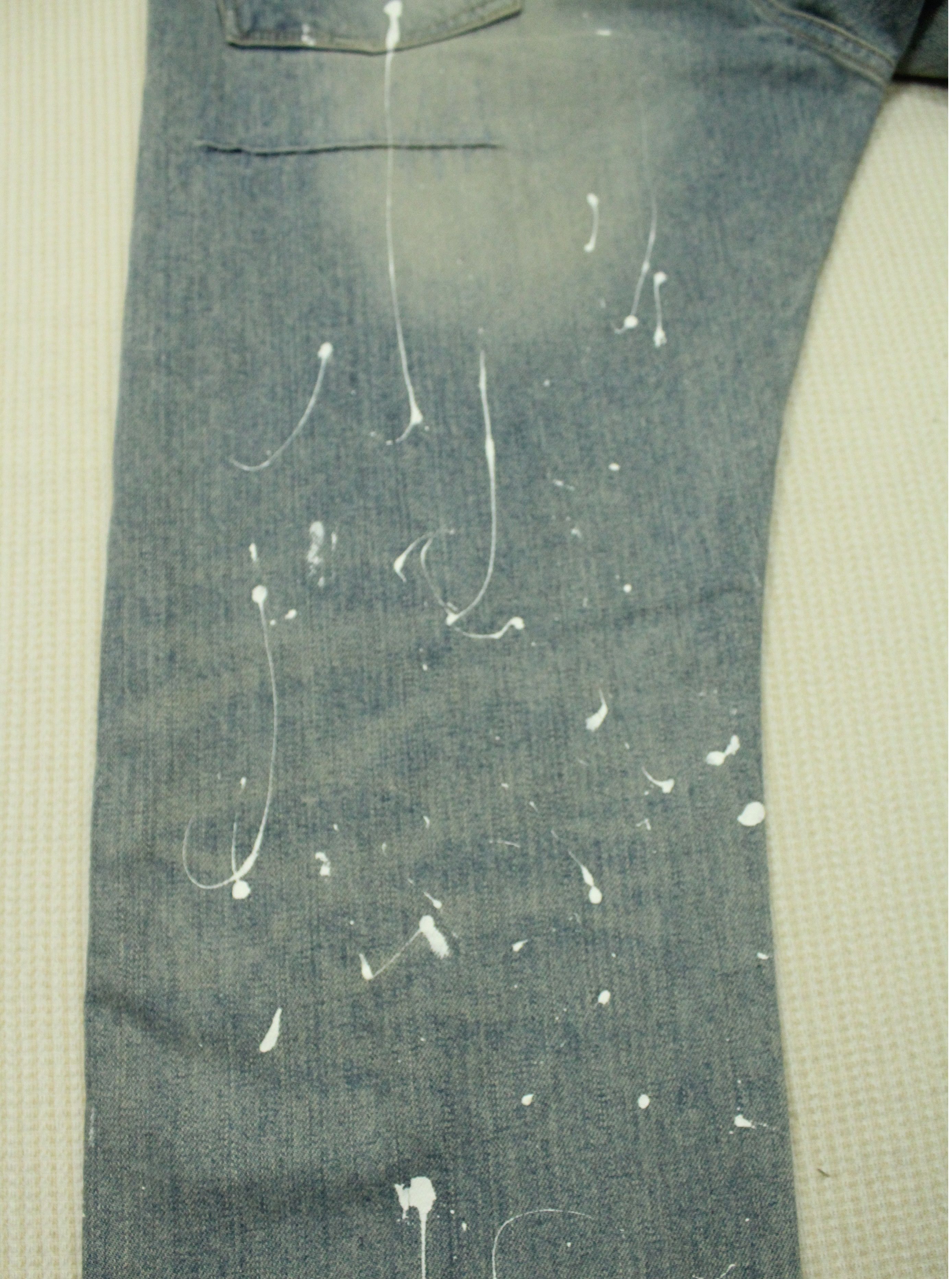 Japanese Brand × Takeo Kikuchi TAKEO KIKUCHI Denim Paint Splatter Distressed Style Washed Size US 34 / EU 50 - 11 Thumbnail