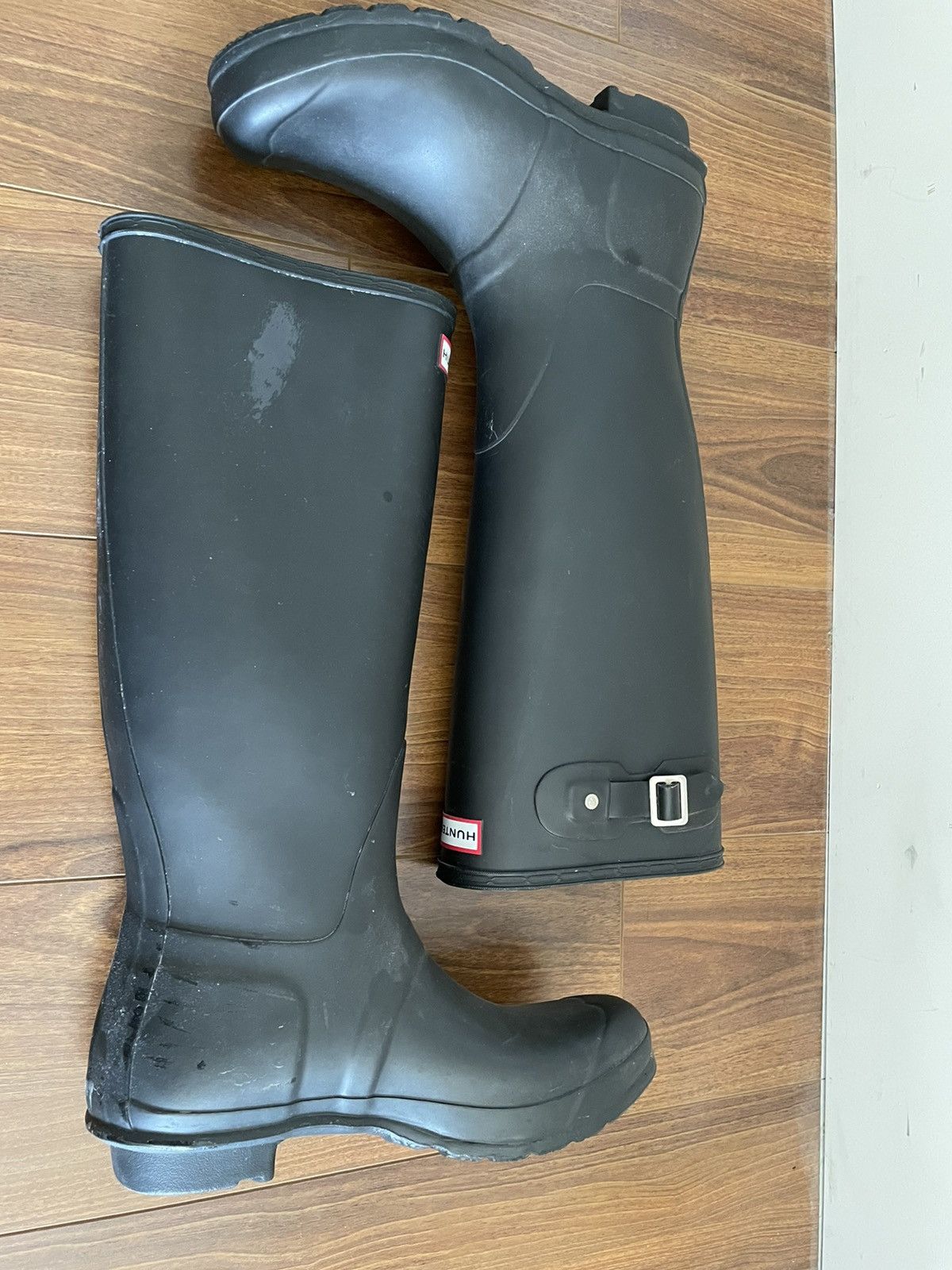 Hunter Hunter Tall Rubber Rain Boots Size US 9 / EU 42 - 7 Thumbnail