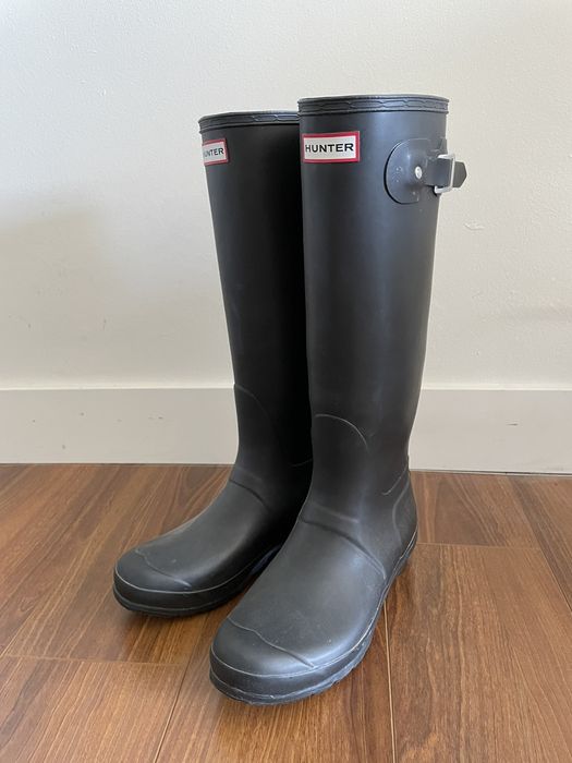 Hunter Hunter Tall Rubber Rain Boots | Grailed