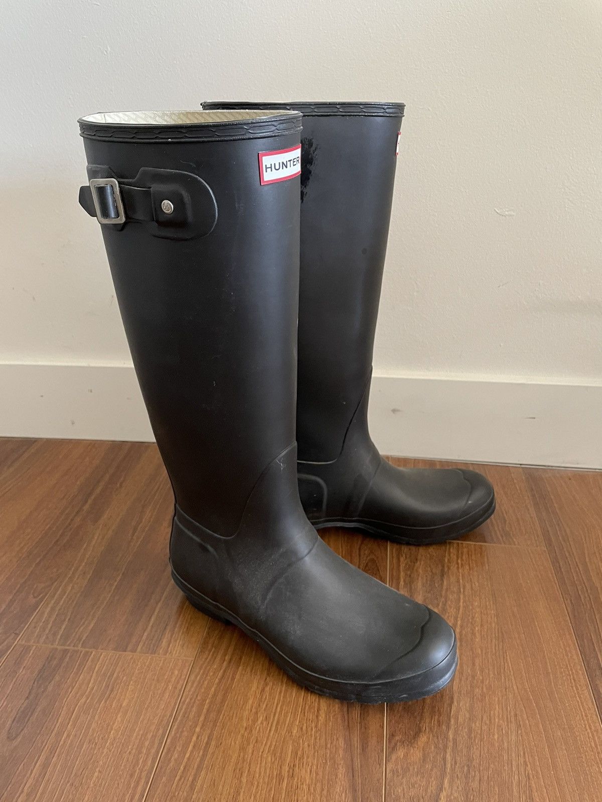 Hunter Hunter Tall Rubber Rain Boots Size US 9 / EU 42 - 4 Thumbnail