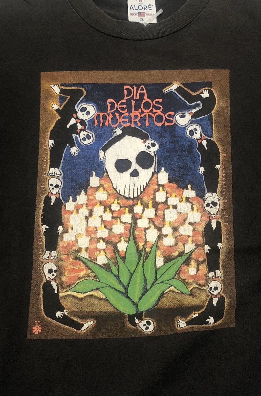 Band Tees × Vintage DIA DE LOS MUERTOS Size US L / EU 52-54 / 3 - 2 Thumbnail