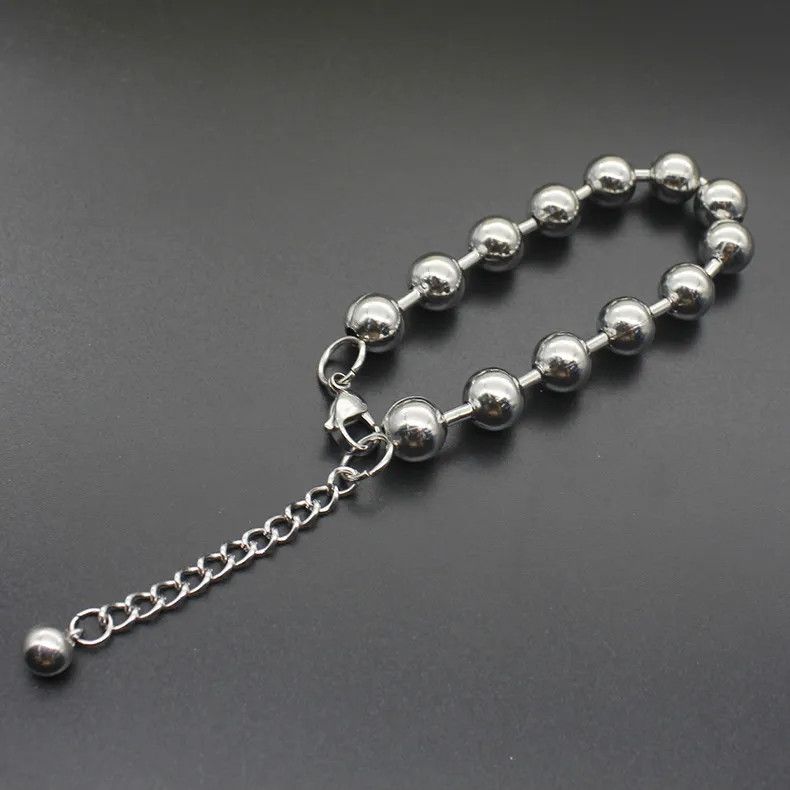 Jewelry Silver Color Ball Bracelet Size ONE SIZE - 2 Thumbnail