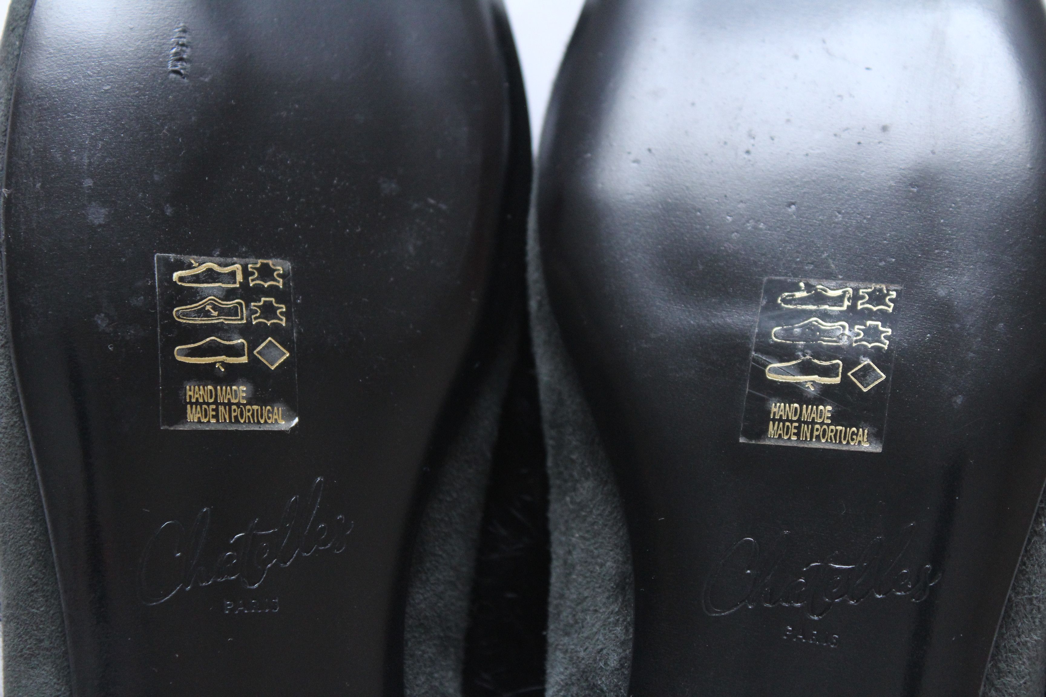 Other Chatelles Paris Slippers Leather Suede Real Fur Hype Size US 6 / IT 36 - 10 Thumbnail