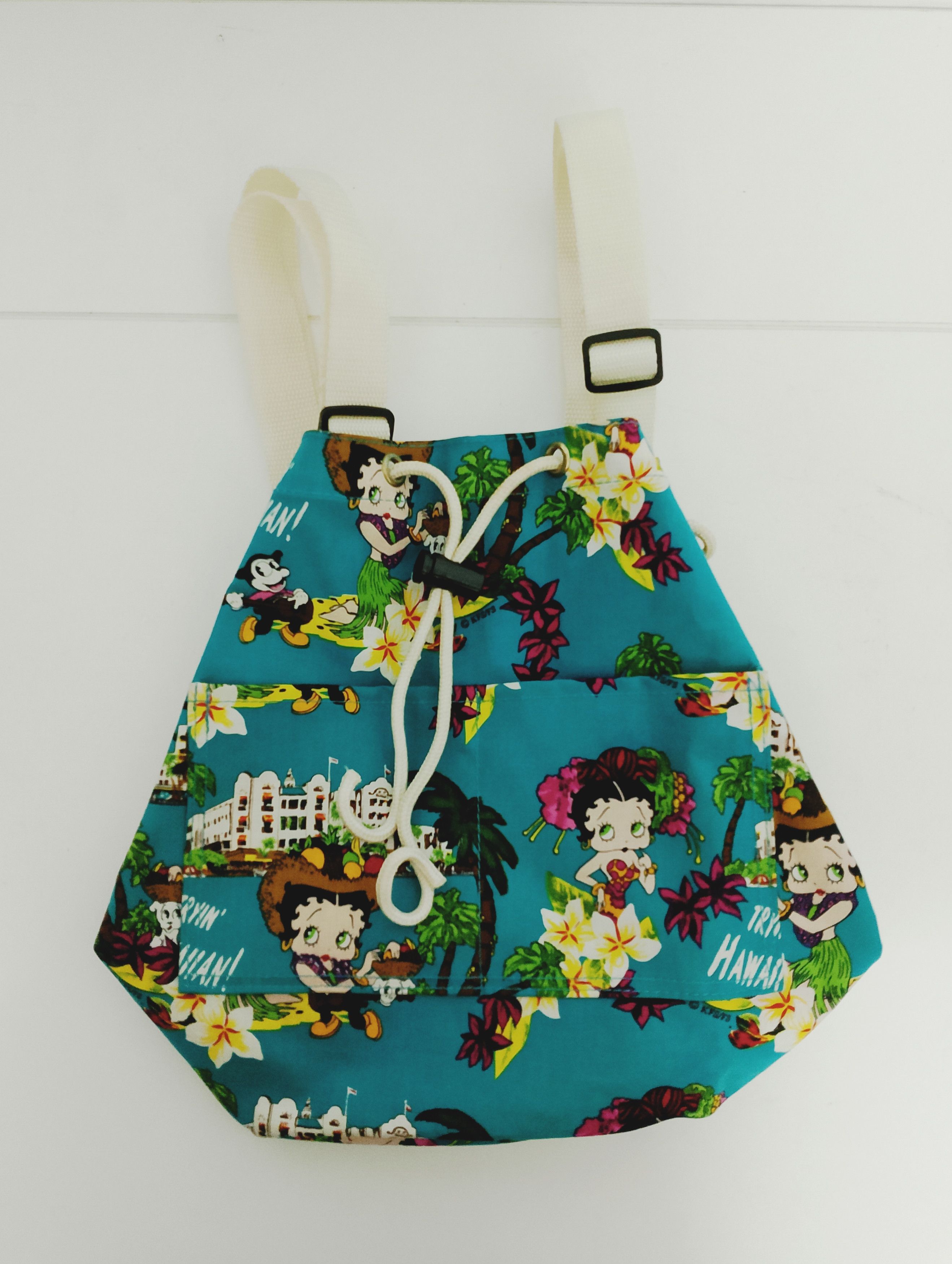 Made In Hawaii Betty Boop Hawaii Backpack | Grailed