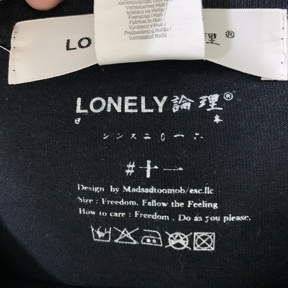 Japanese Brand LONELY BEIKOKU L/S Size US M / EU 48-50 / 2 - 6 Thumbnail