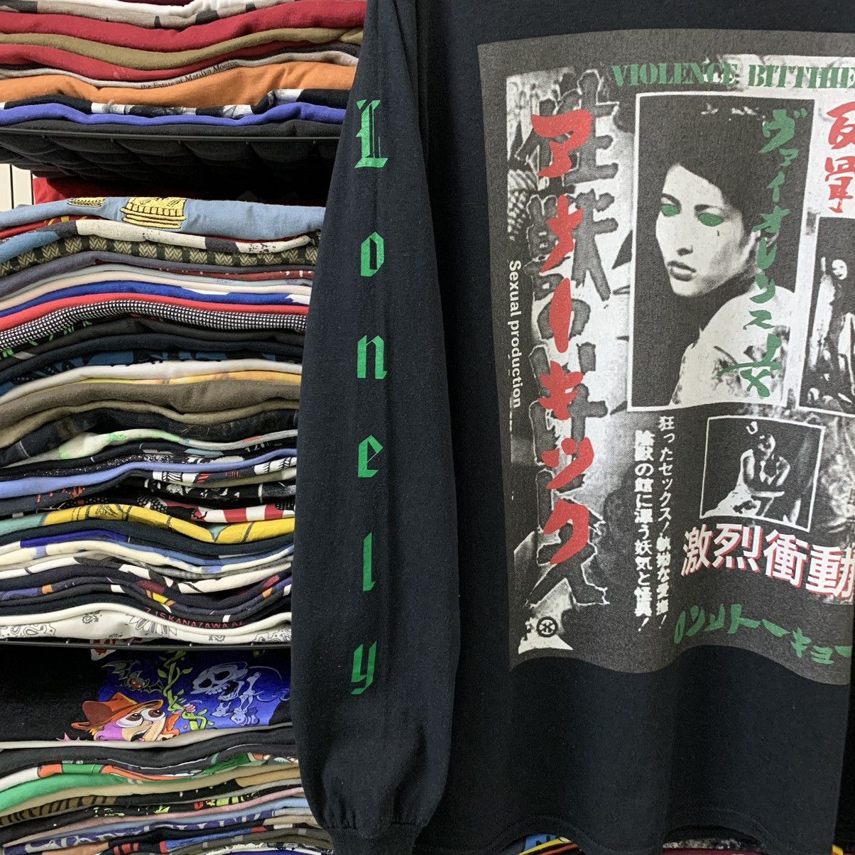 Japanese Brand LONELY BEIKOKU L/S Size US M / EU 48-50 / 2 - 4 Thumbnail