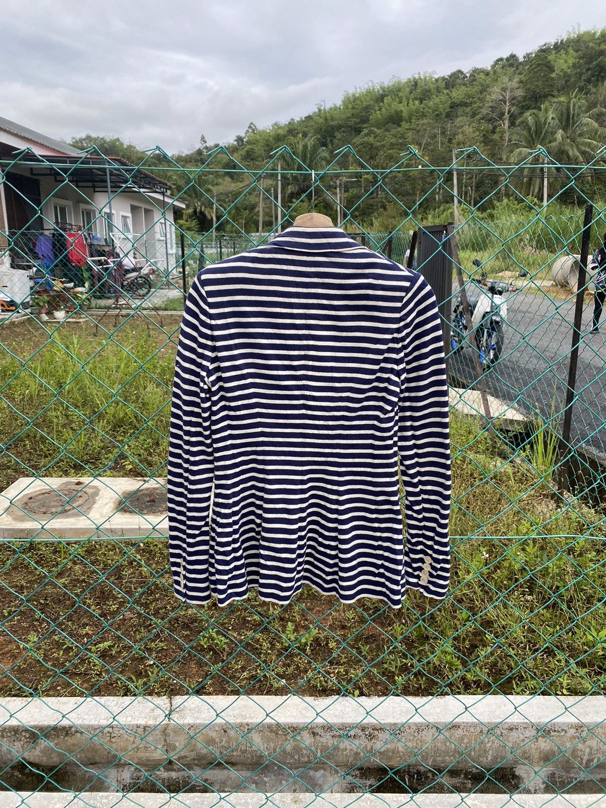 Ralph Lauren Ralph Lauren Breton Striped Cardigan Size S / US 4 / IT 40 - 2 Thumbnail