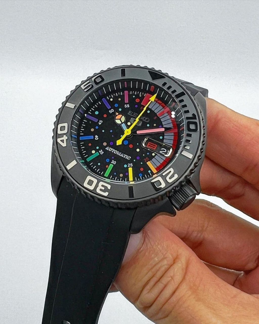 seiko black rainbow