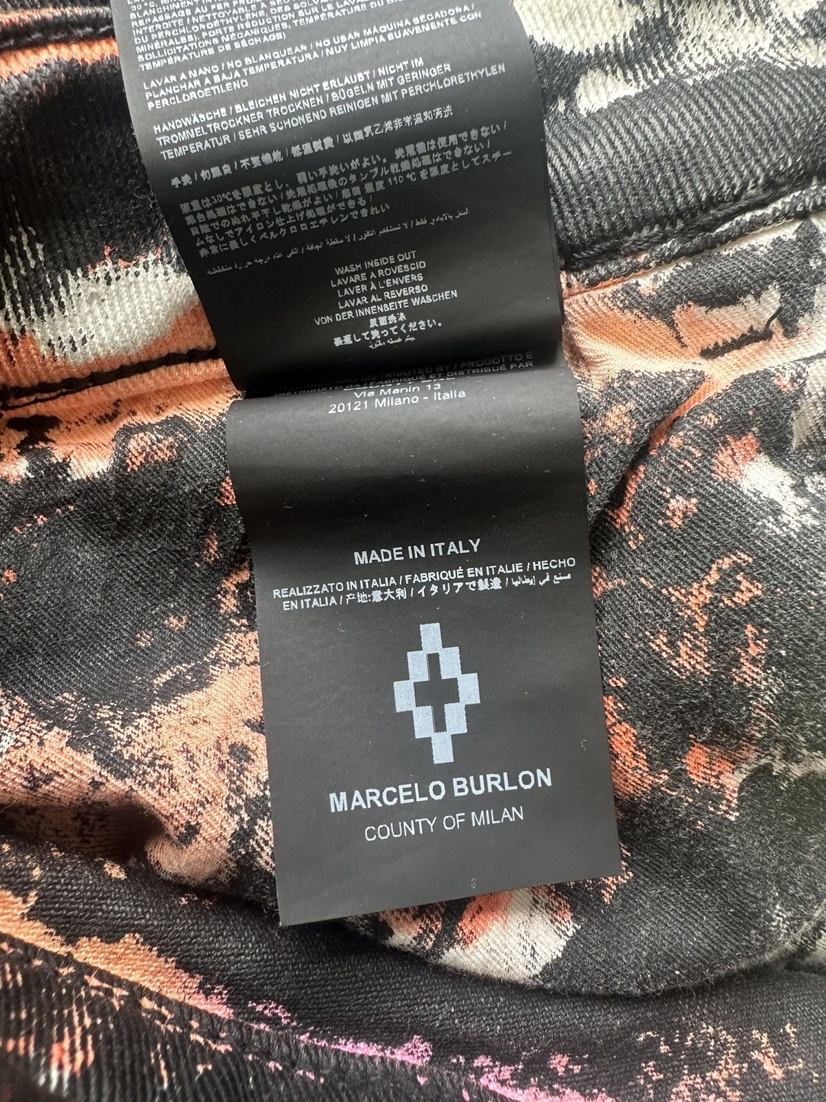 Marcelo Burlon Marcelo Burlon paint splatter jeans (CMYA018F19C30092) Size US 30 / EU 46 - 6 Thumbnail