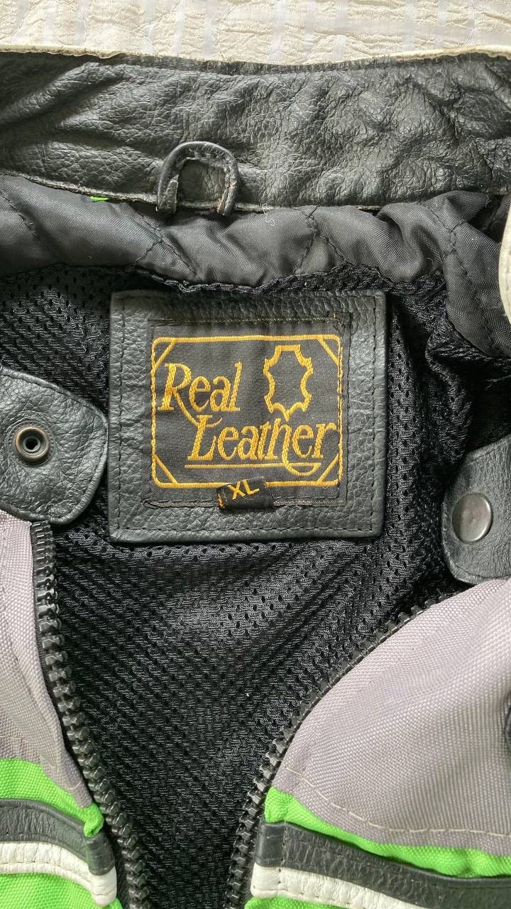 Other Vintage LUCKY STRIKE Men’s Racing Jacket By Real Leather Size US L / EU 52-54 / 3 - 8 Thumbnail