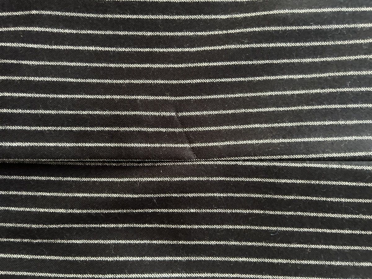 Hedi Slimane × Saint Laurent Paris Striped Blazer 2014 SLP Size 50R - 6 Thumbnail