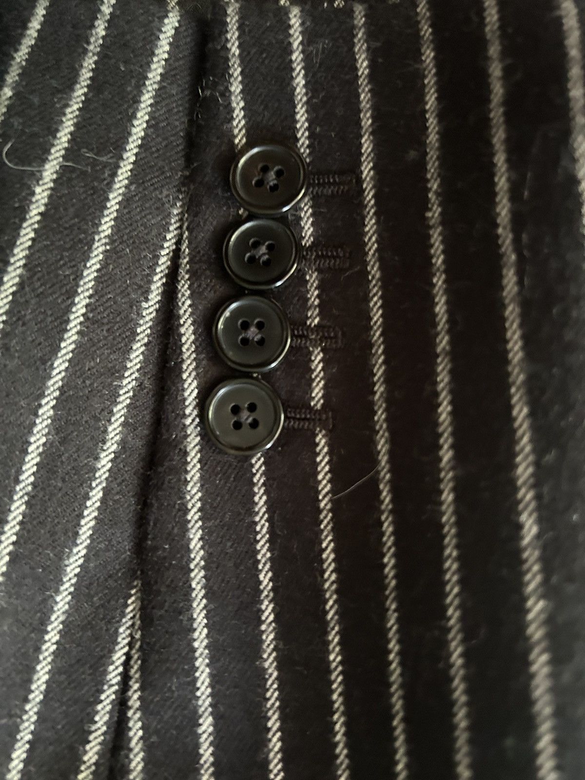 Hedi Slimane × Saint Laurent Paris Striped Blazer 2014 SLP Size 50R - 8 Thumbnail