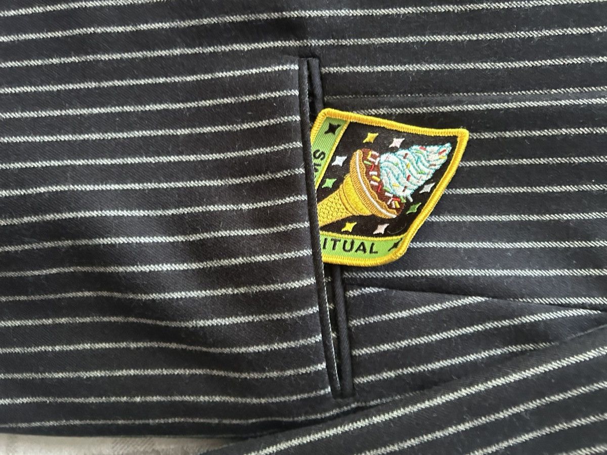 Hedi Slimane × Saint Laurent Paris Striped Blazer 2014 SLP Size 50R - 11 Thumbnail