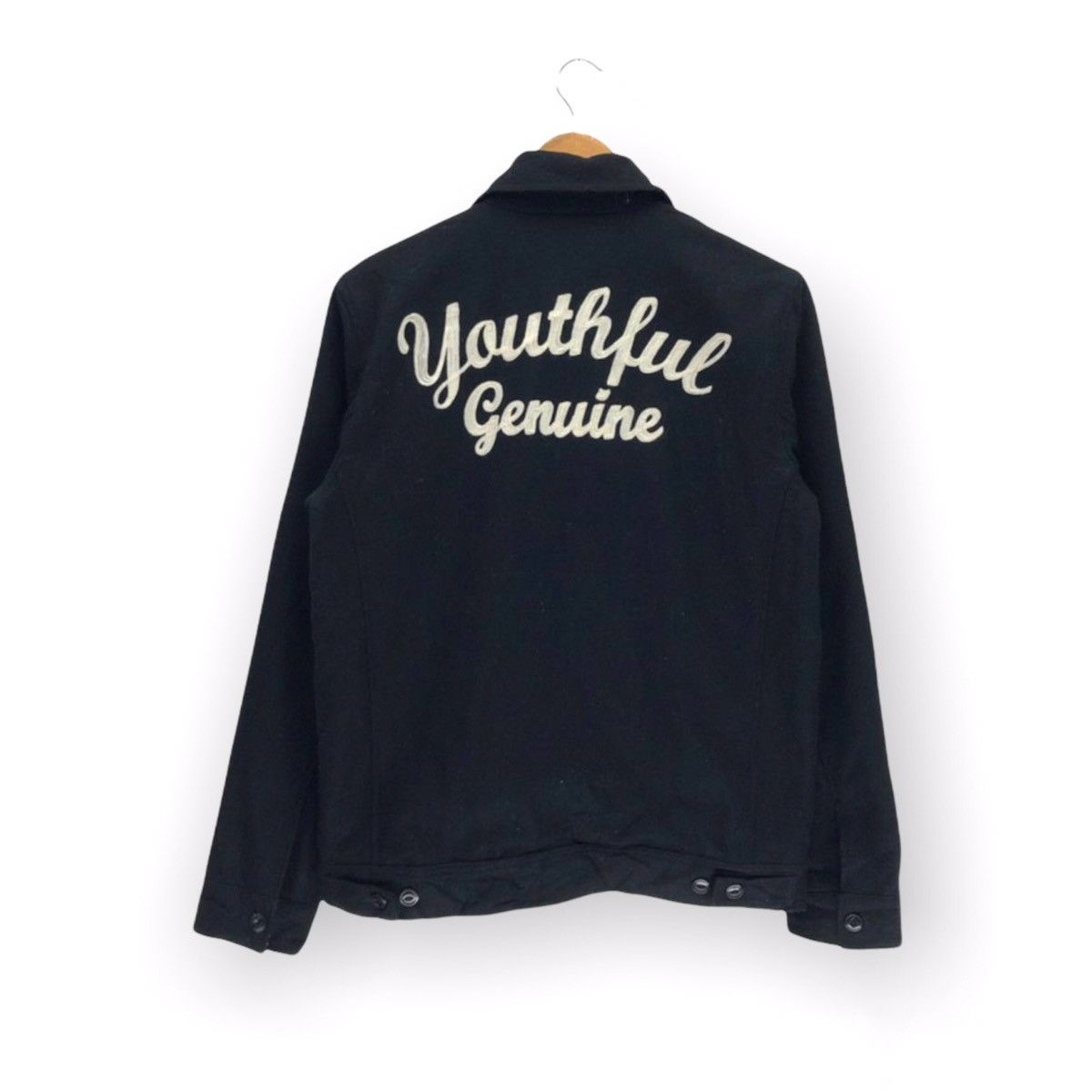 Japanese Brand × Seditionaries Vintage youthful Genuine Wool Zipper Jacket Size US M / EU 48-50 / 2 - 1 Thumbnail
