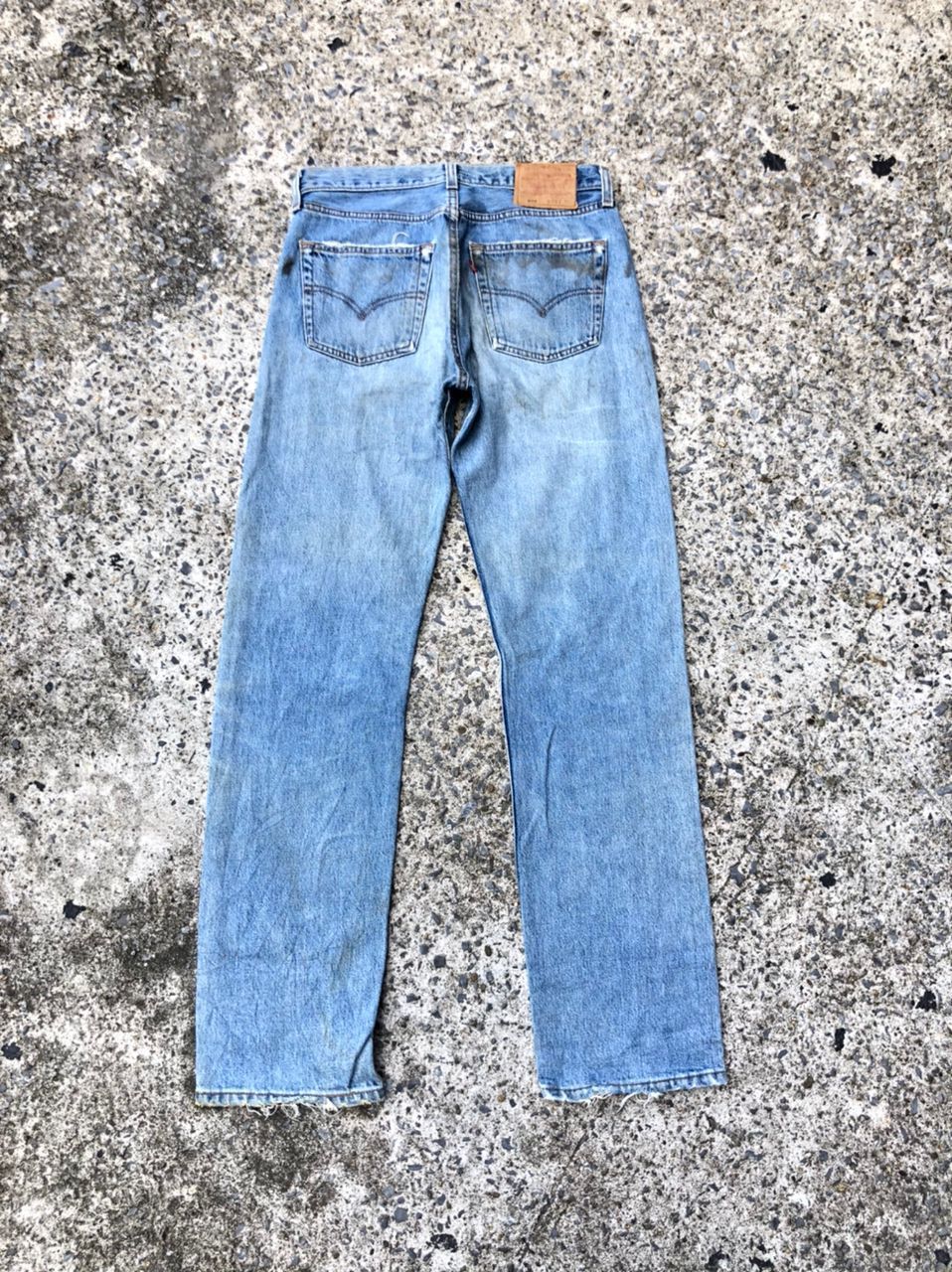 Levi's × Levi's Vintage Clothing Levi's Strauss 501 Fly Button Distressed Denim Jeans Size US 30 / EU 46 - 1 Thumbnail