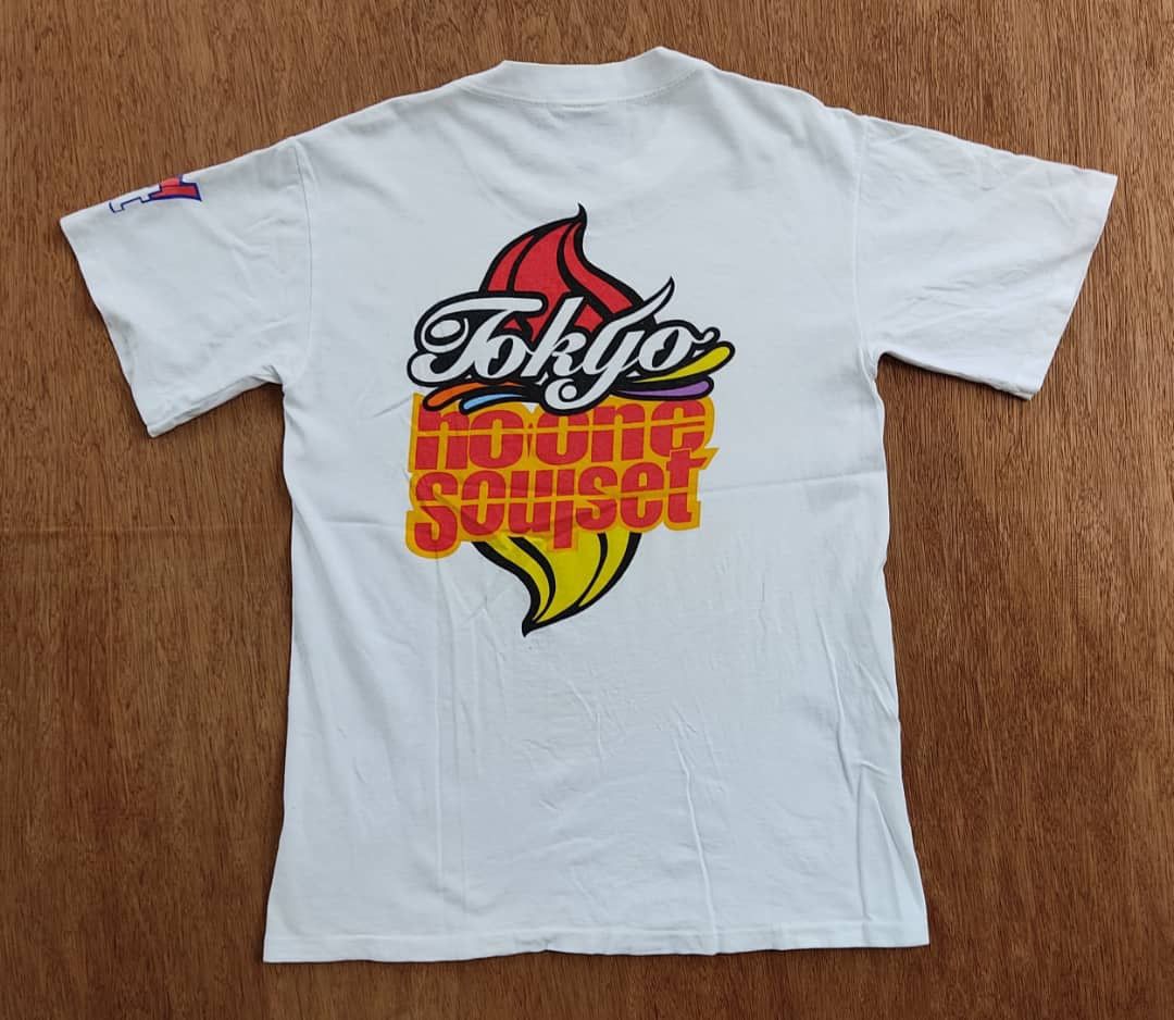 image of Made In USA x Vintage Tee Tokyo Soulset A32 in White, Men's (Size Medium)