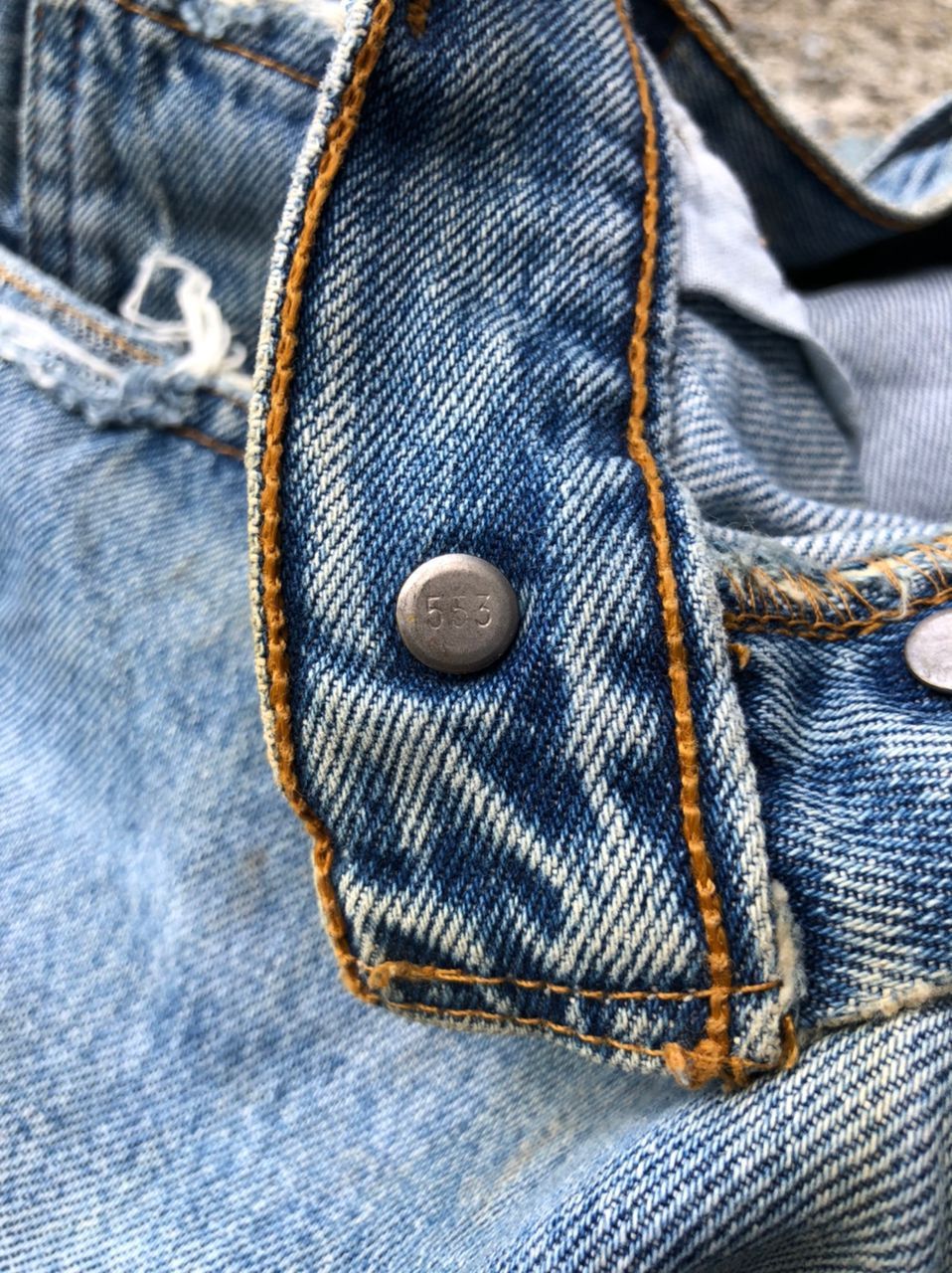 Levi's × Levi's Vintage Clothing Levi's Strauss 501 Fly Button Distressed Denim Jeans Size US 30 / EU 46 - 5 Thumbnail