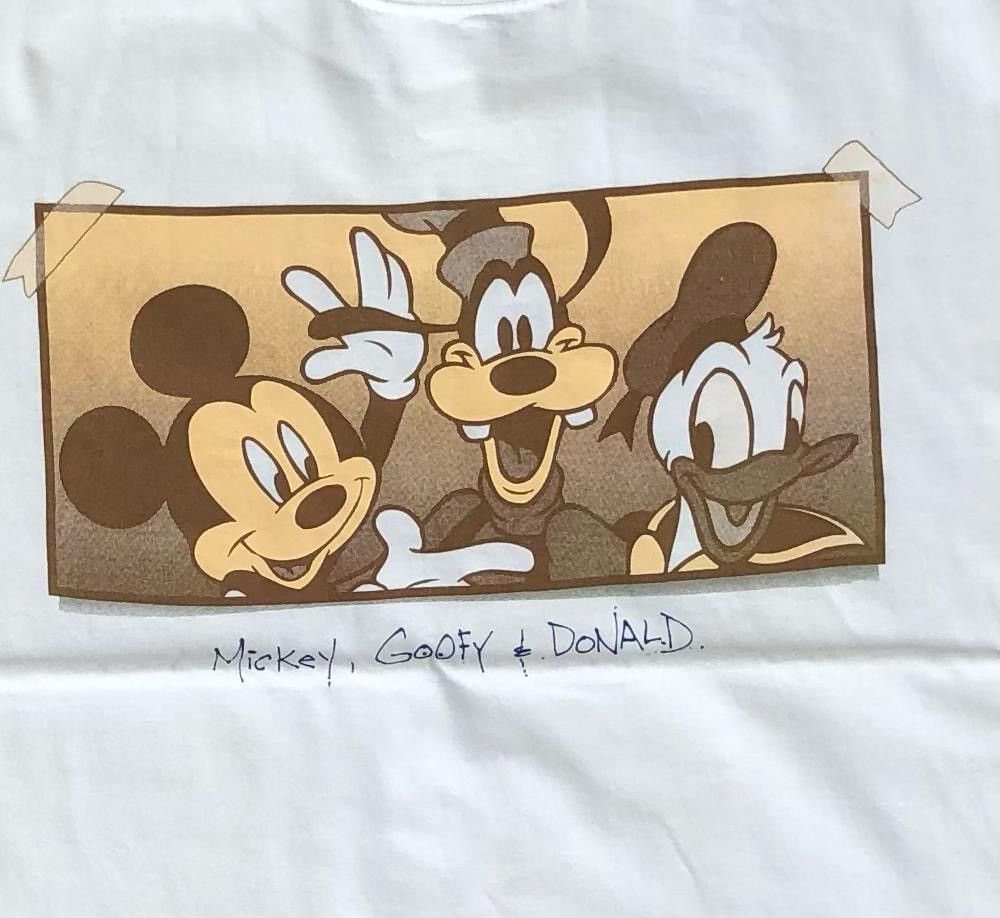 Disney × Vintage vintage tee B13 Disney Character Donald Goofy Mickey Mouse Size US L / EU 52-54 / 3 - 2 Thumbnail