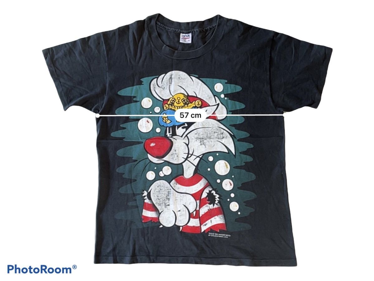 Vintage × Warner Bros Vintage LOONEY TUNES characters Size US L / EU 52-54 / 3 - 1 Thumbnail
