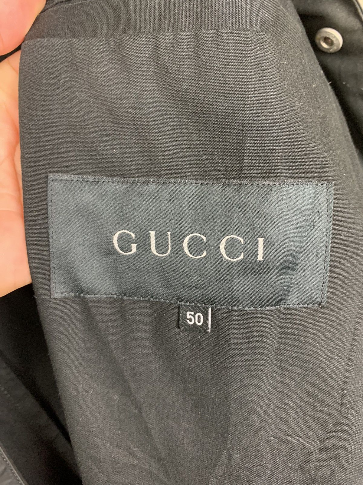 Gucci Gucci Trench Coat Black Jacket Size US M / EU 48-50 / 2 - 15 Thumbnail