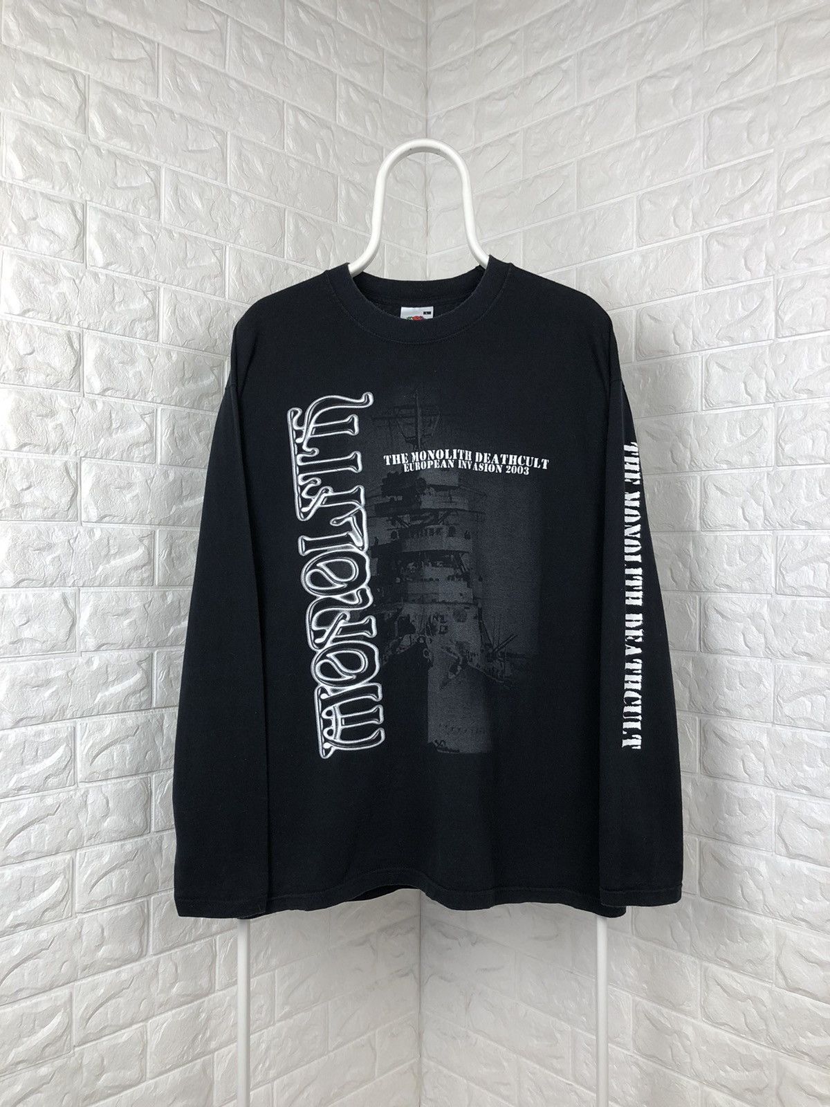 Band Tees × Vintage Vintage The Monolith Deathcult Black Metal Size US M / EU 48-50 / 2 - 2 Thumbnail