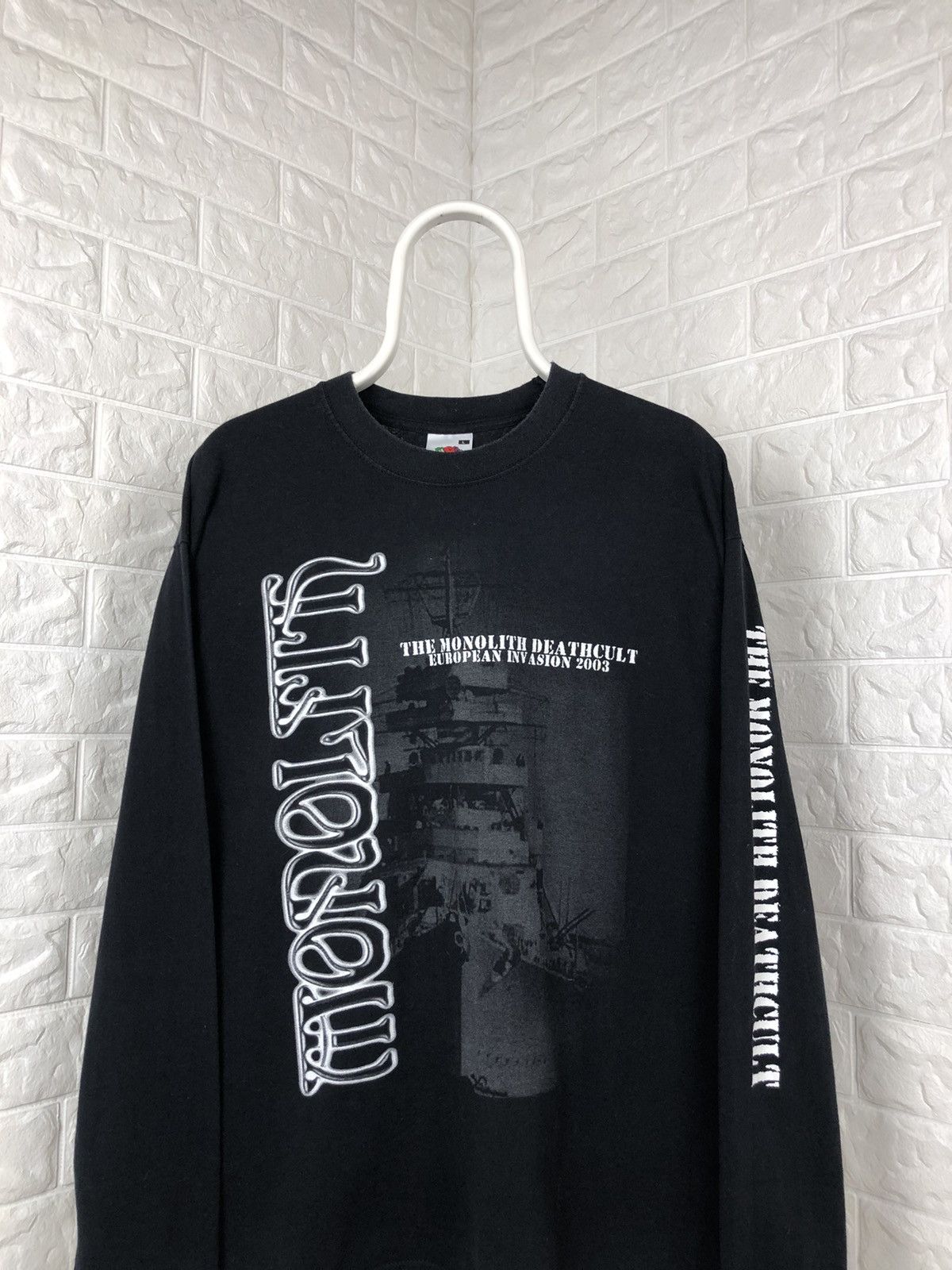 Band Tees × Vintage Vintage The Monolith Deathcult Black Metal Size US M / EU 48-50 / 2 - 4 Thumbnail