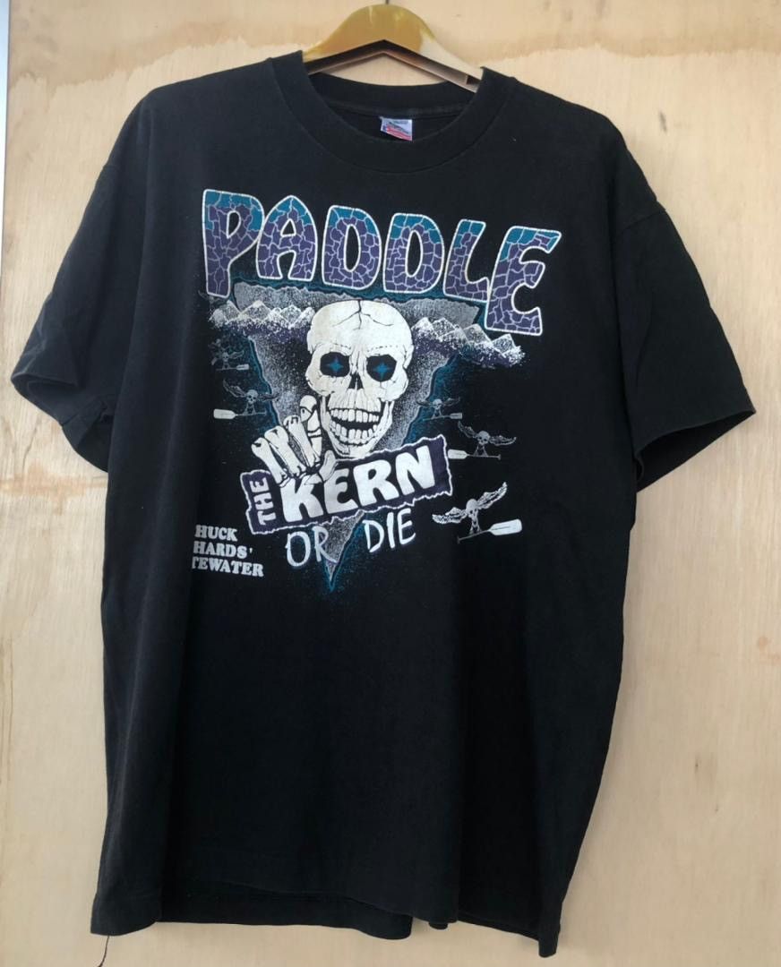 Fruit Of The Loom × Vintage Vintage PADDLE THE KERN Size US XL / EU 56 / 4 - 1 Thumbnail