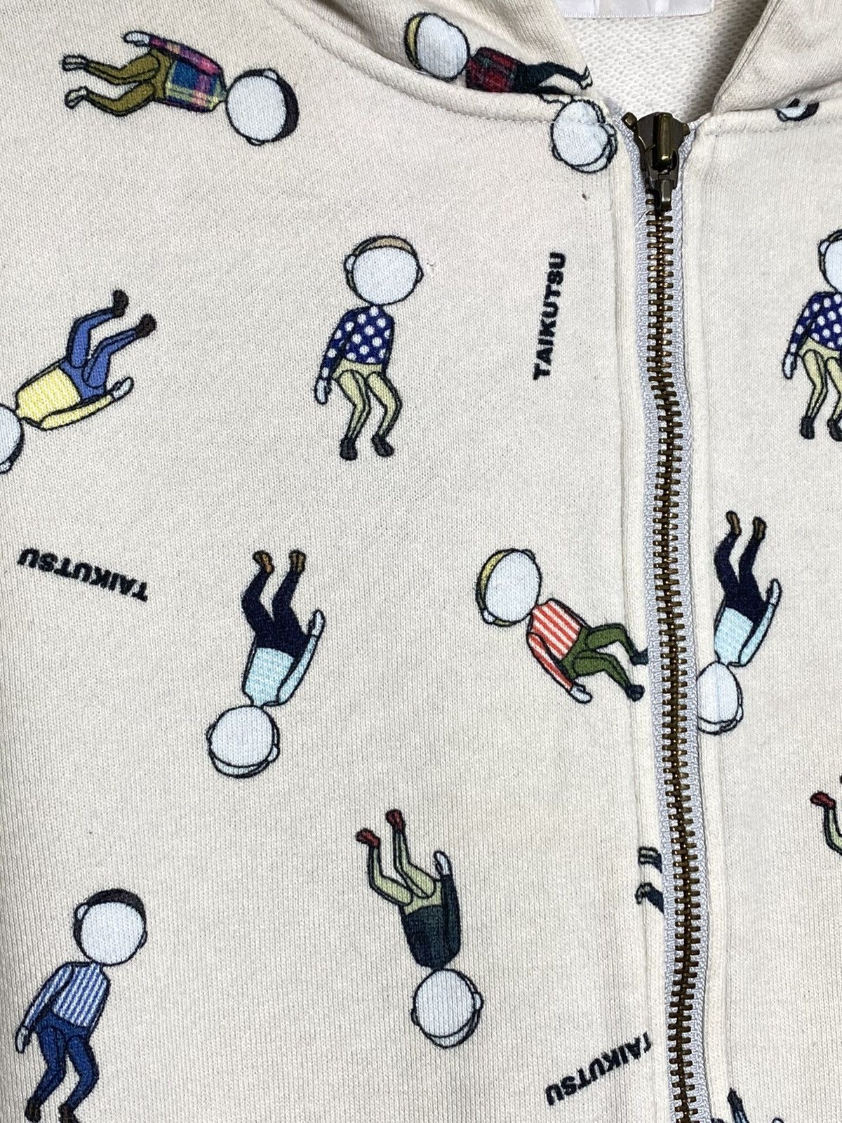 Issey Miyake × Japanese Brand × Ne-Net Vintage Ne-net Issey Miyake Over Printed Hoodies Size US M / EU 48-50 / 2 - 3 Thumbnail