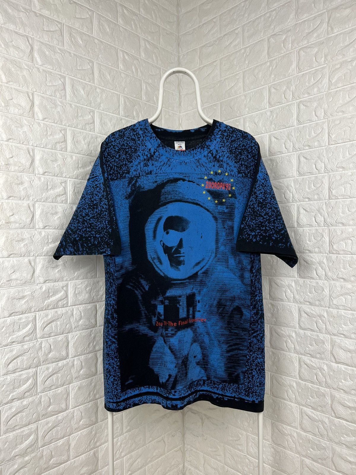 Band Tees × Vintage 1993 U2 Zooropa the final frontier all over print Size US XL / EU 56 / 4 - 1 Thumbnail
