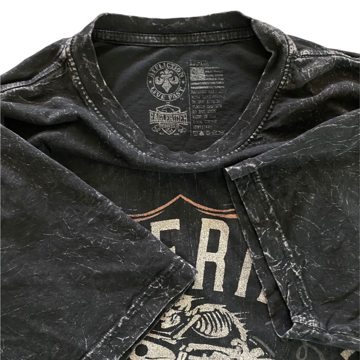 Vintage Rare Y2K Affliction Tee – Eagle Rider Graphic Size US L / EU 52-54 / 3 - 7 Thumbnail