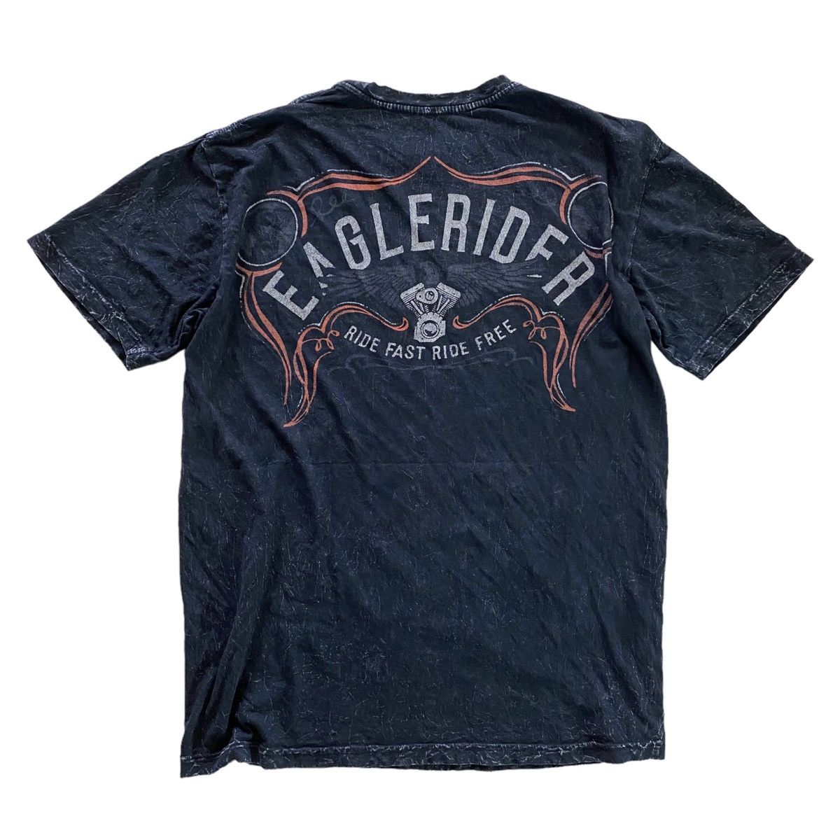 Vintage Rare Y2K Affliction Tee – Eagle Rider Graphic Size US L / EU 52-54 / 3 - 4 Thumbnail