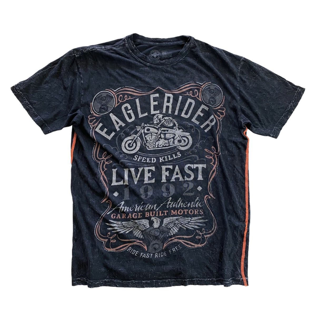 Vintage Rare Y2K Affliction Tee – Eagle Rider Graphic Size US L / EU 52-54 / 3 - 2 Thumbnail