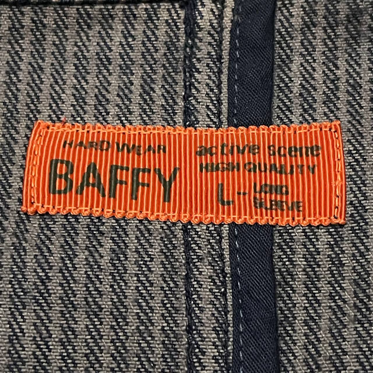 Japanese Brand Vintage Baffy Hickory Stripes Chore Jacket Size US L / EU 52-54 / 3 - 7 Thumbnail