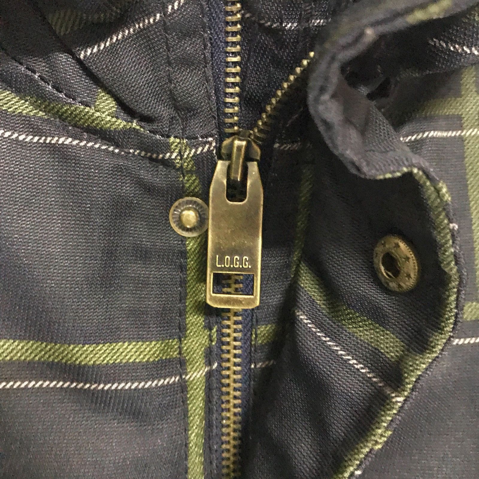 H&M Checkered monogram jacket hooded L.O.O.G by H&M Size US L / EU 52-54 / 3 - 7 Thumbnail