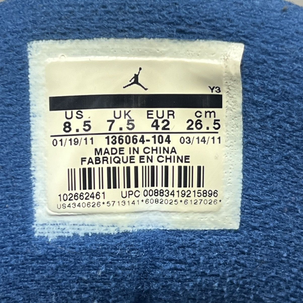 Jordan Brand Jordan 3 Retro True Blue (2011) Size US 8.5 / EU 41-42 - 8 Thumbnail