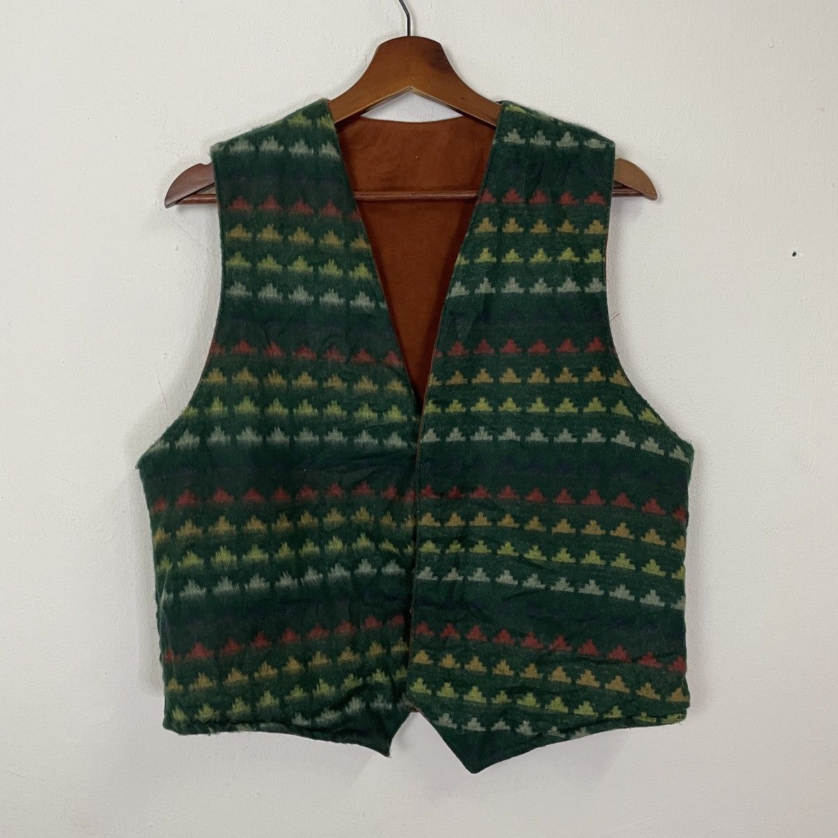Other Vintage Bloodstock Aztex Navajo Reversable Vest Size US M / EU 48-50 / 2 - 10 Thumbnail