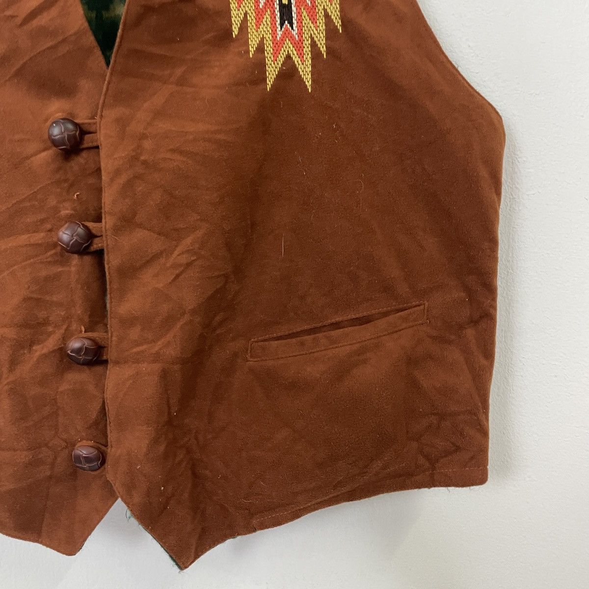 Other Vintage Bloodstock Aztex Navajo Reversable Vest Size US M / EU 48-50 / 2 - 4 Thumbnail