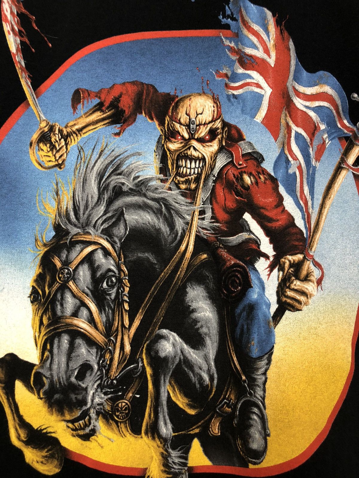 Band Tees × Iron Maiden Iron Maiden Tour T-shirt 2012 Size US M / EU 48-50 / 2 - 6 Thumbnail