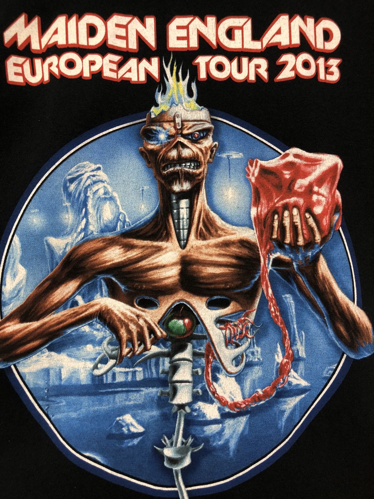 Band Tees × Iron Maiden Iron Maiden Tour T-shirt 2012 Size US M / EU 48-50 / 2 - 11 Thumbnail