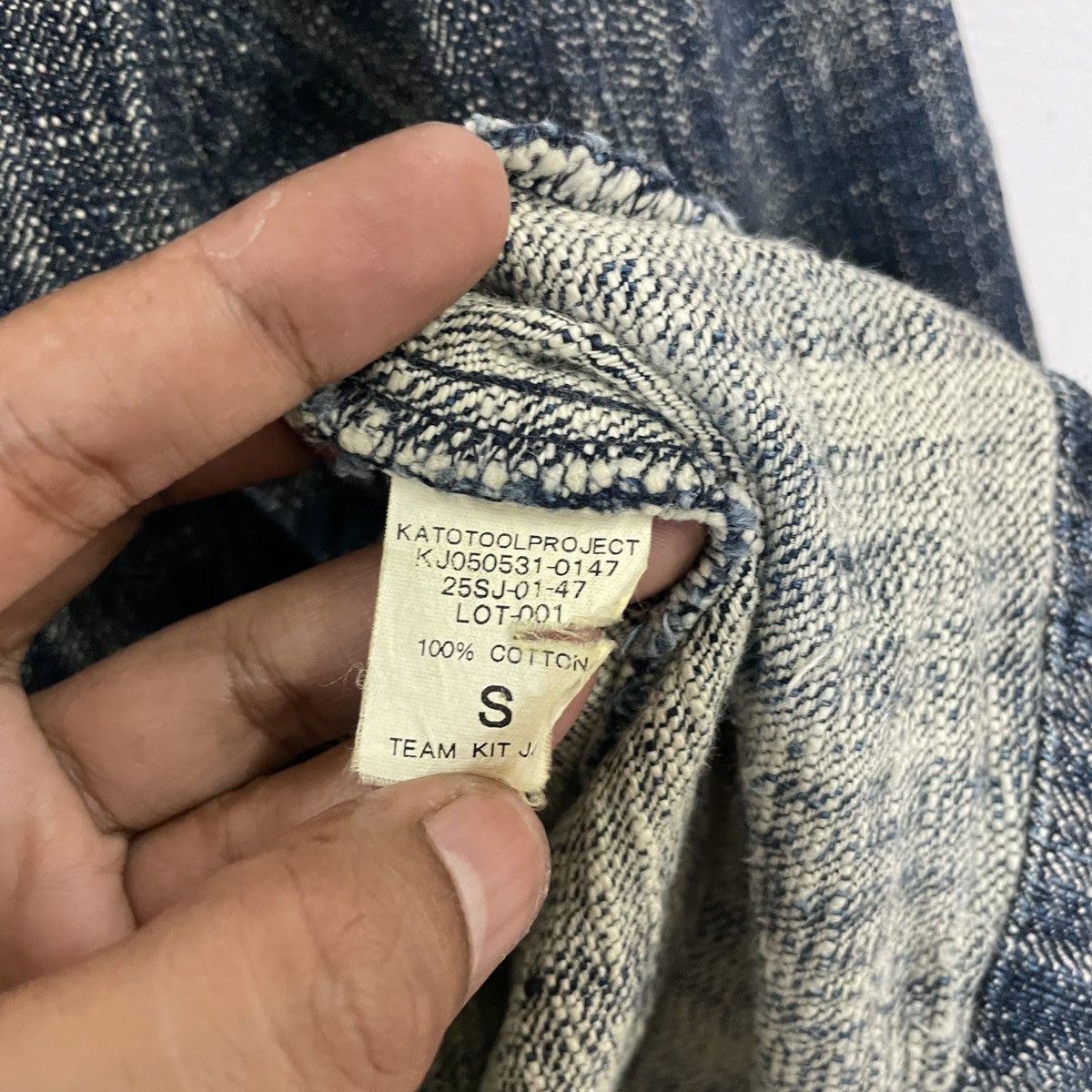 Indigo Vintage Kato by Katotool Prayeer Indigo Jacket Size US XS / EU 42 / 0 - 6 Thumbnail