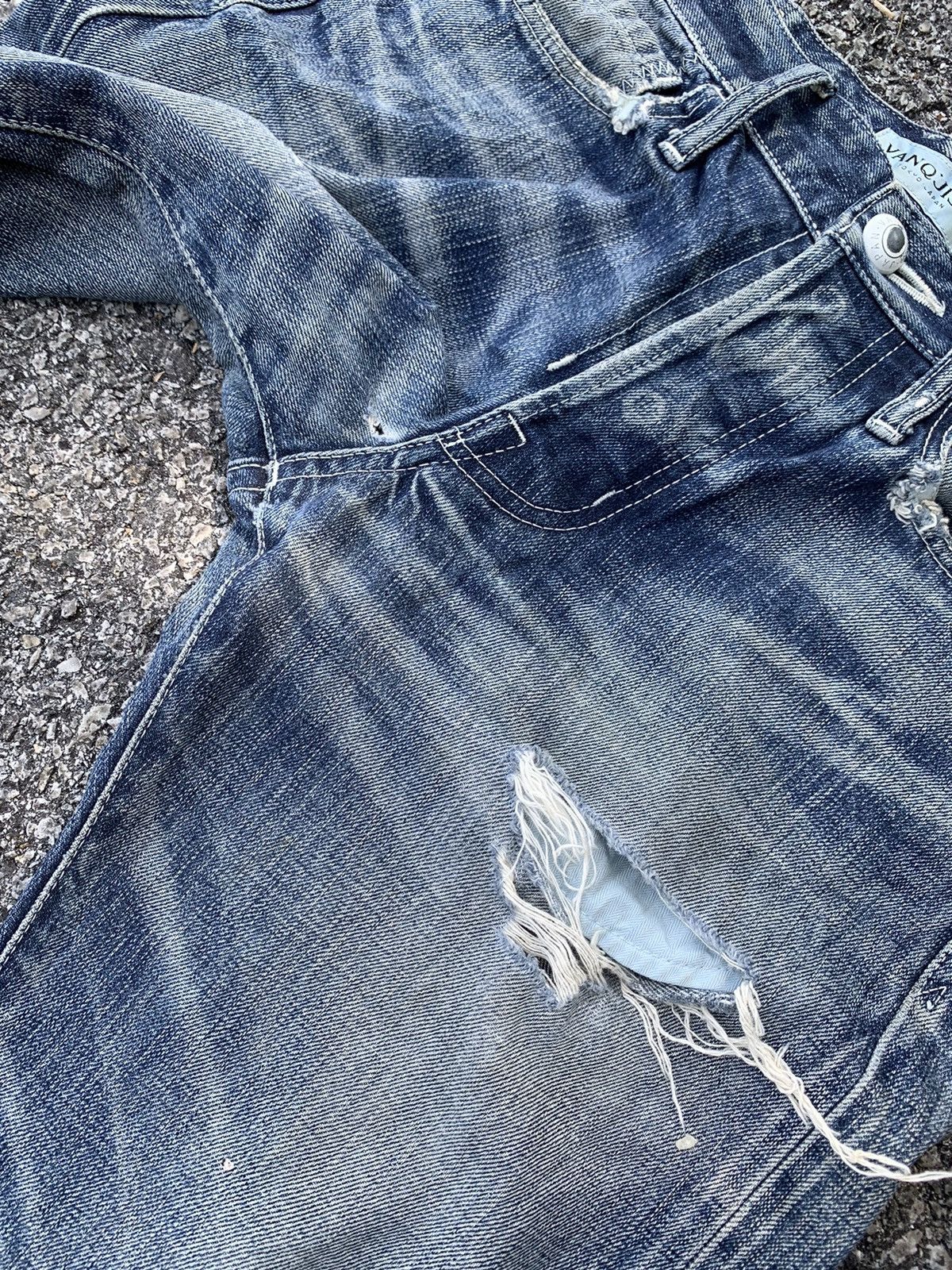 Japanese Brand × Vanquish Vanquish Selvage Denime Distressed designations Size US 32 / EU 48 - 10 Thumbnail