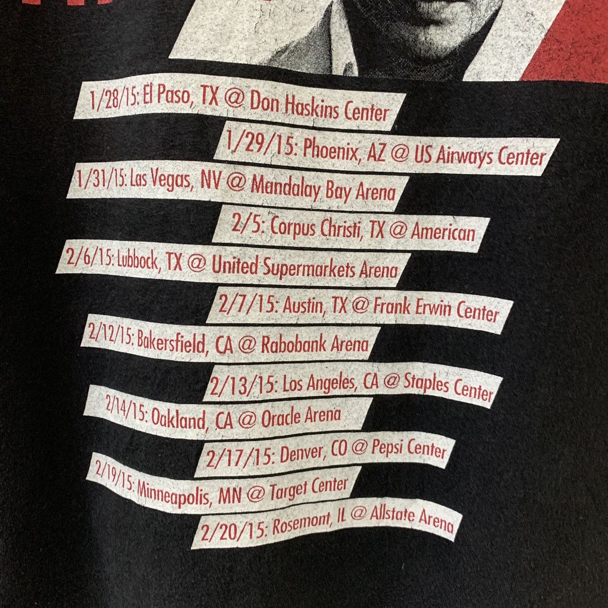 Band Tees × Rap Tees TOUR TEE ENRIQUE IGLESIAS x PITBULL Size US M / EU 48-50 / 2 - 5 Thumbnail