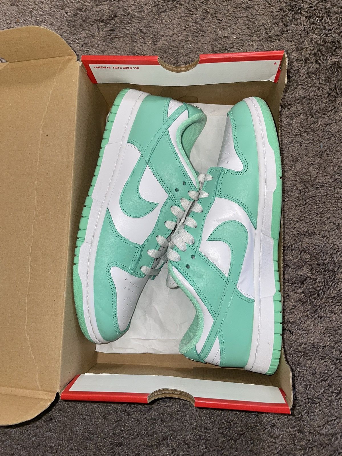 Nike Dunk Low Green Glow 2021
