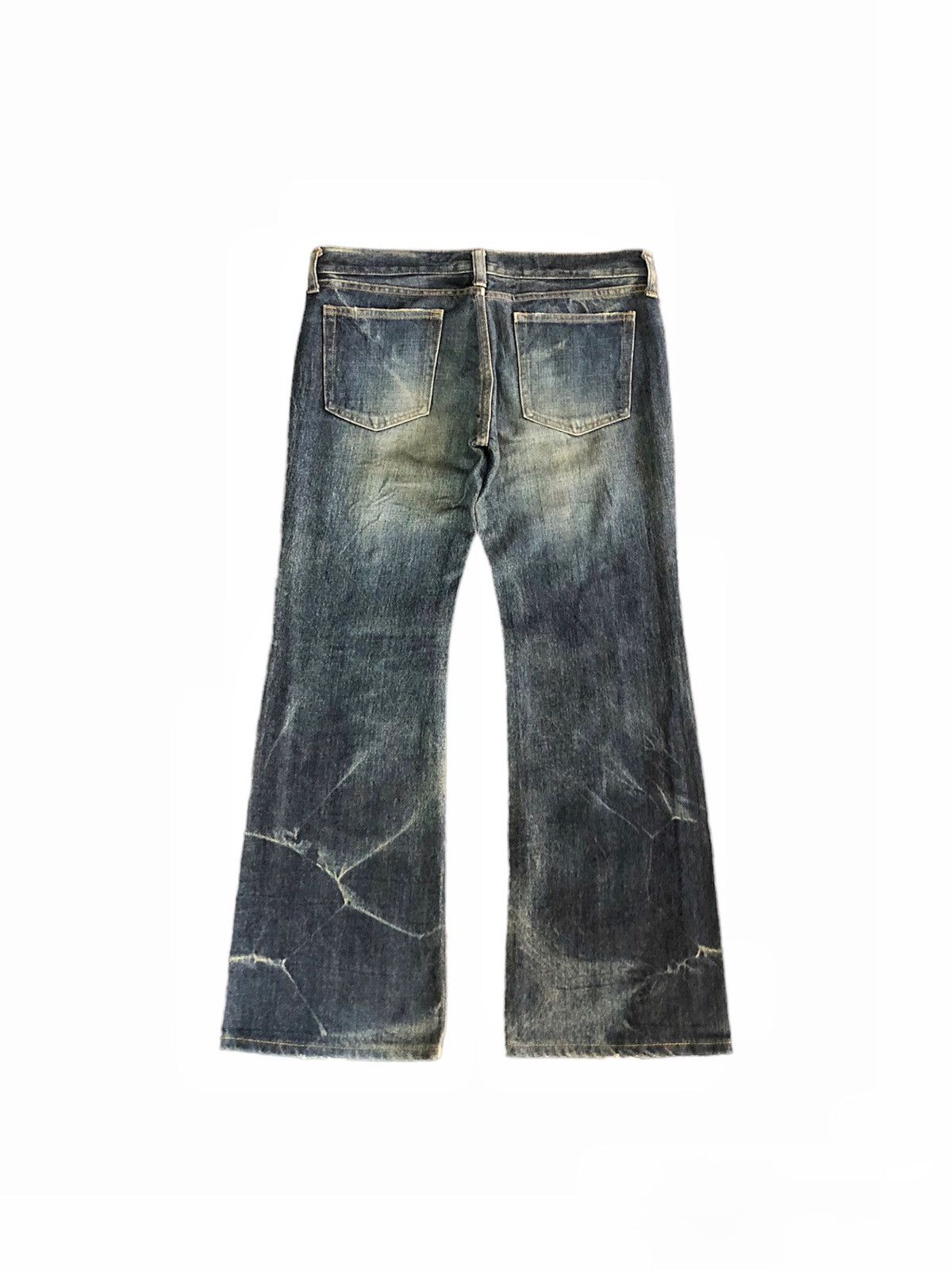 If Six Was Nine 00’s Jack Rose x Rolling Stones mud max flared jeans Size US 32 / EU 48 - 4 Thumbnail