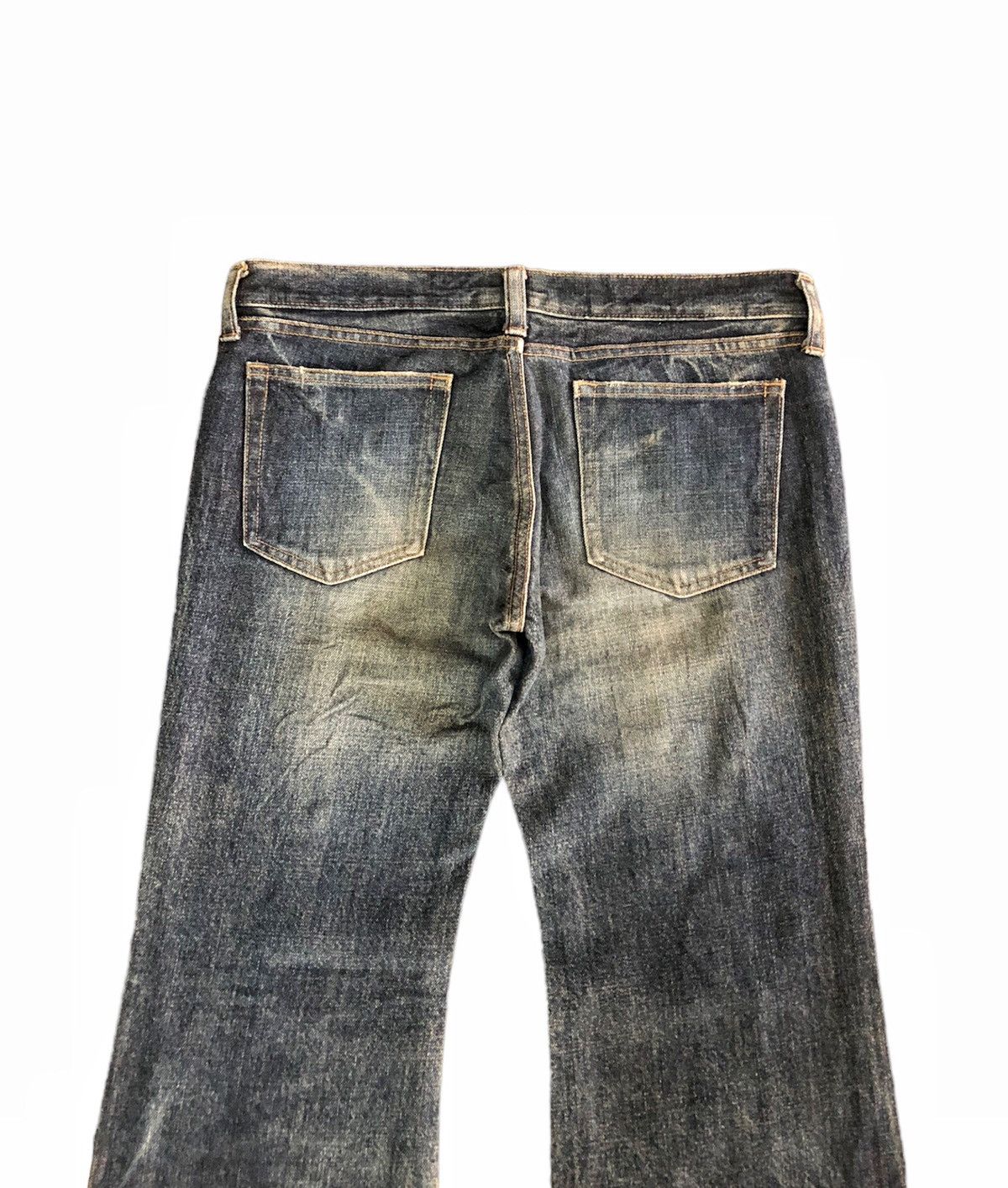 If Six Was Nine 00’s Jack Rose x Rolling Stones mud max flared jeans Size US 32 / EU 48 - 6 Thumbnail