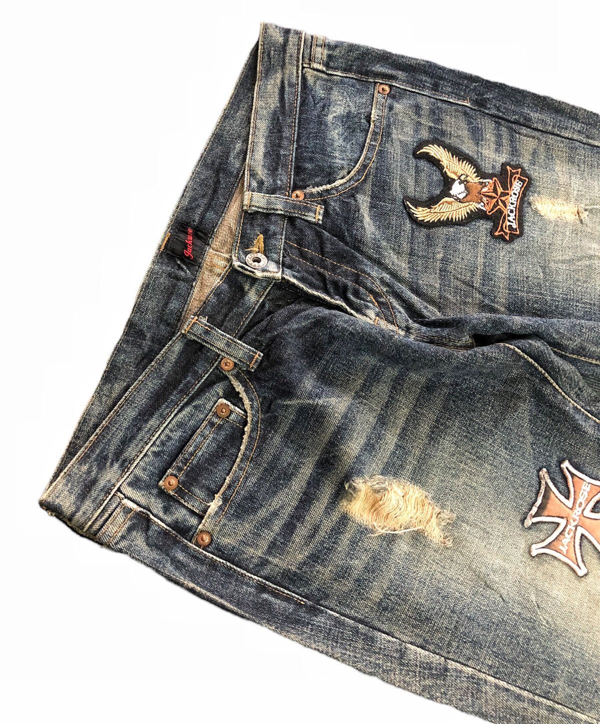 If Six Was Nine 00’s Jack Rose x Rolling Stones mud max flared jeans Size US 32 / EU 48 - 5 Thumbnail