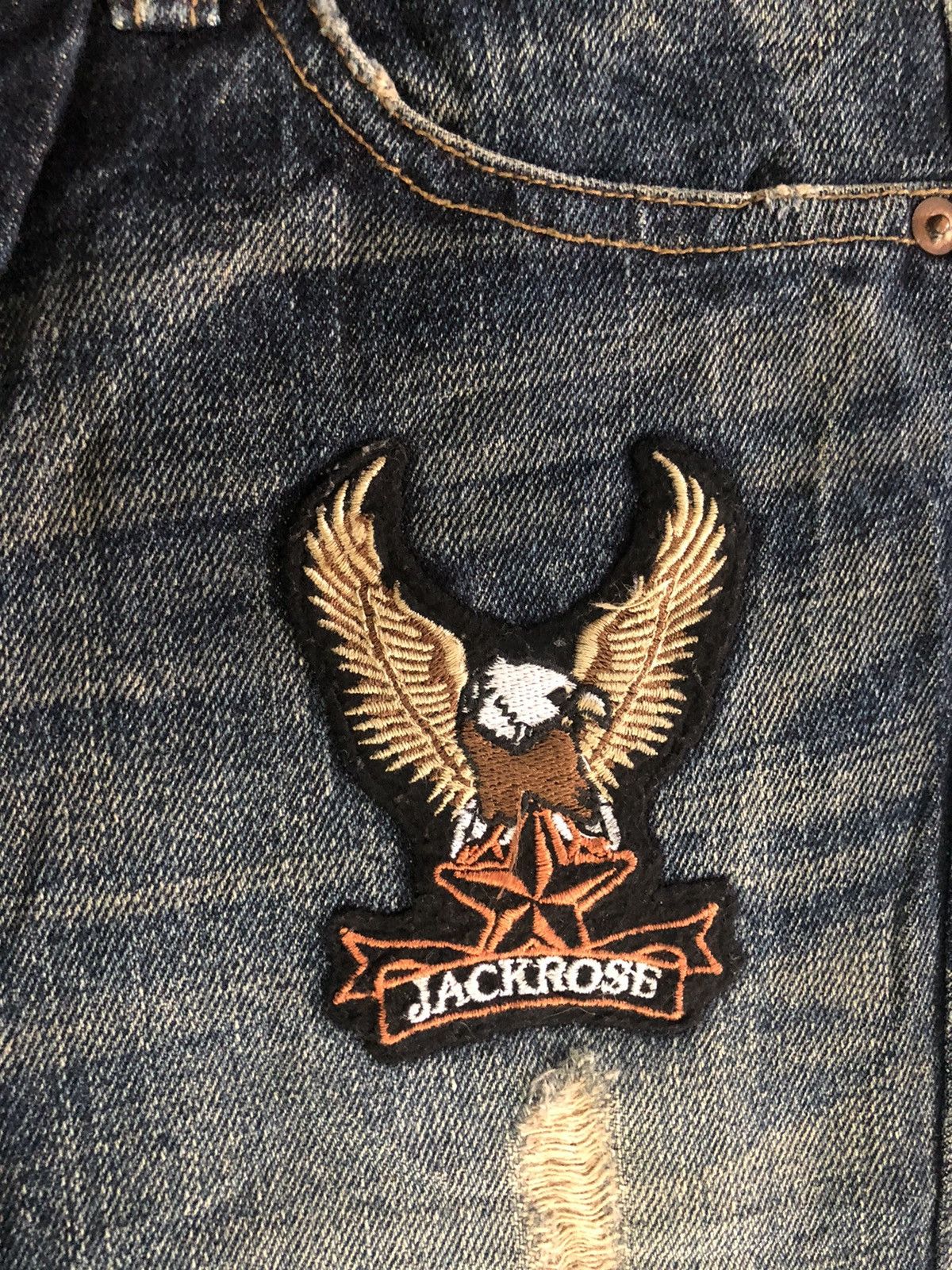 If Six Was Nine 00’s Jack Rose x Rolling Stones mud max flared jeans Size US 32 / EU 48 - 9 Thumbnail