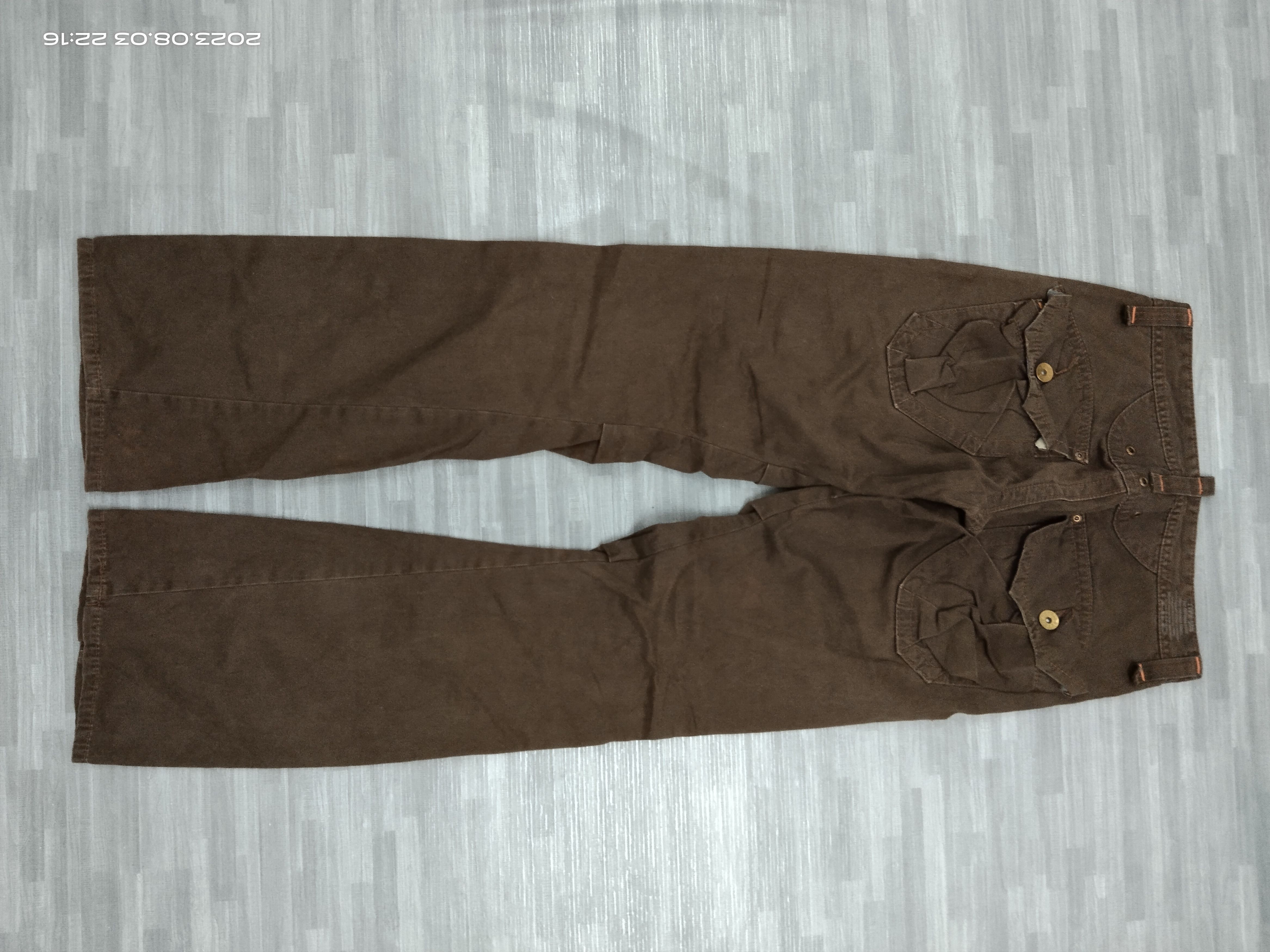 Edwin FLARE TWIST TACTICAL 505 KHAKI PANTS Size US 29 - 3 Thumbnail