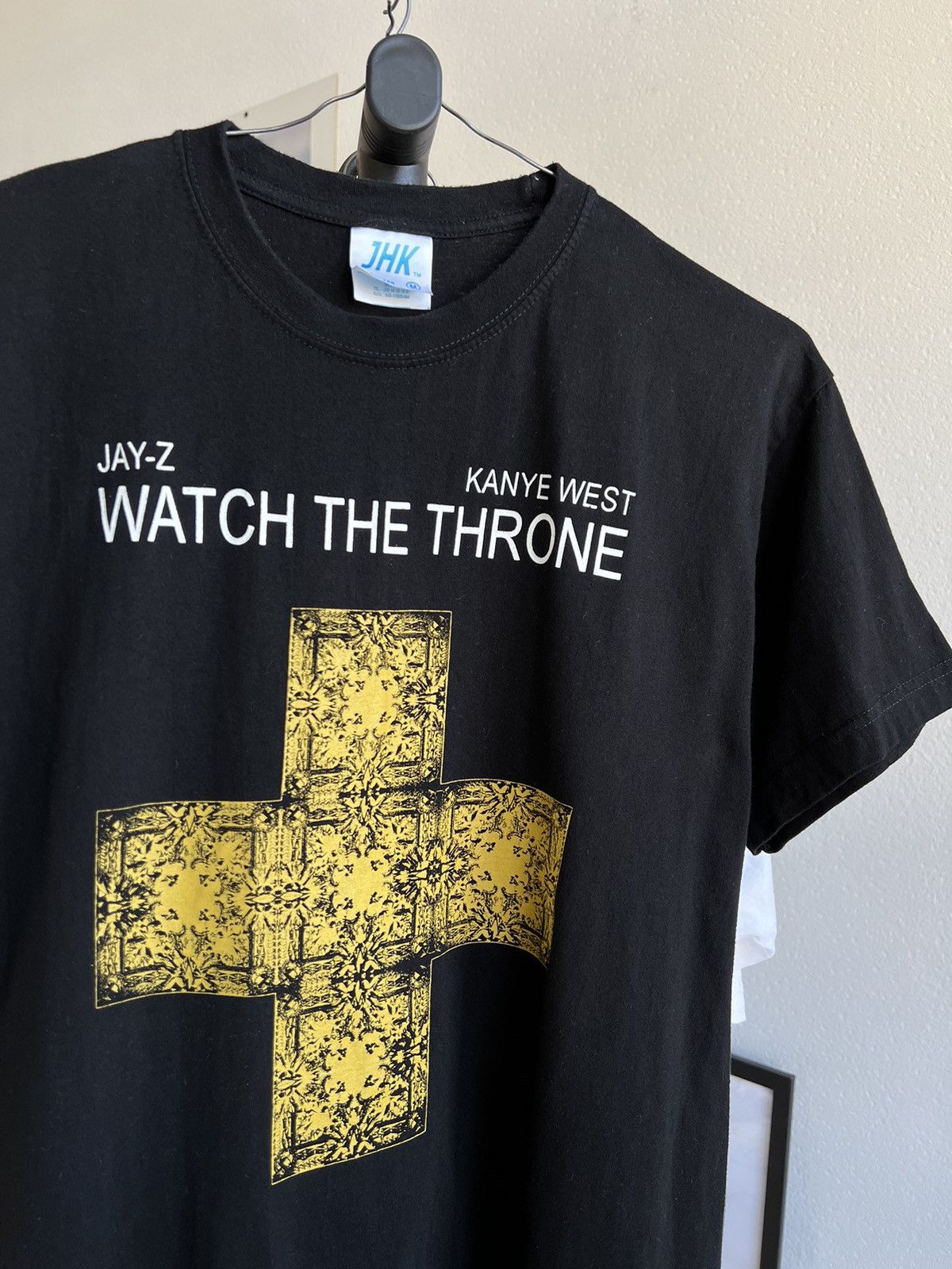 Band Tees × Jay-Z × Kanye West Vintage Kanye West Jay-Z Watch The Throne Europe Tour 2012 Size US M / EU 48-50 / 2 - 2 Thumbnail